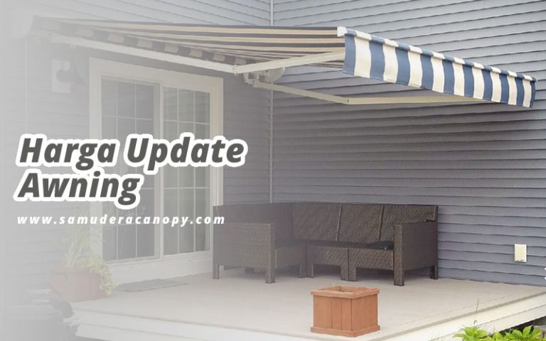 Harga awning per meter